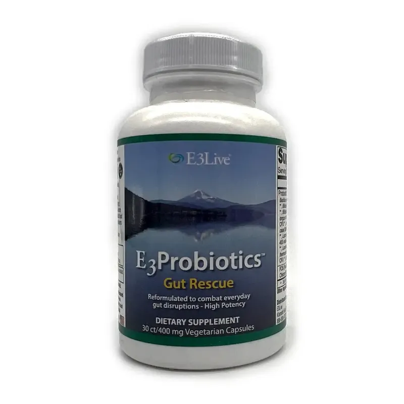 E3 Probiotic (30 veggie caps- 50 billion viable units per cap)
