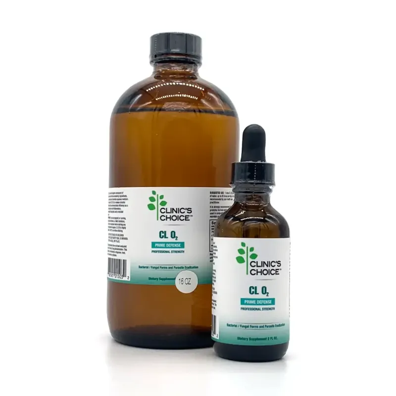 CLO2 Chlorine Dioxide refill bottle – 16oz. (includes 2oz bottle)