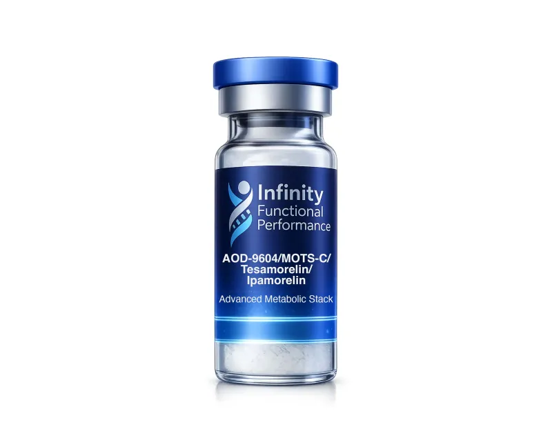 FAT BURNER BLEND PLUS+++: AOD-9604/Mots-c/Tesamorelin/Ipamorelin Injection 10ml vial