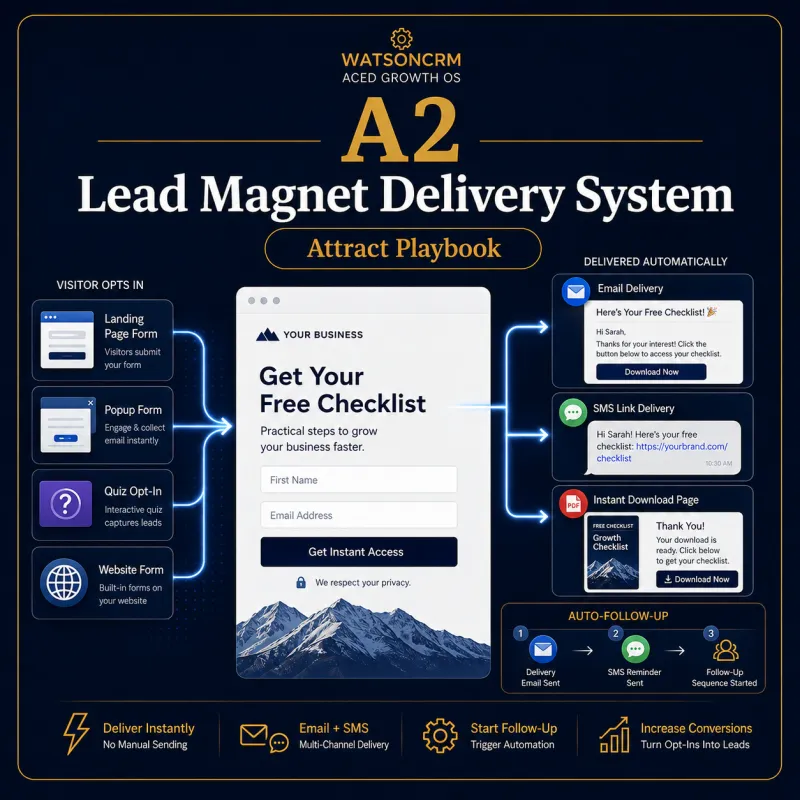 A2 - Lead Magnet Delivery System