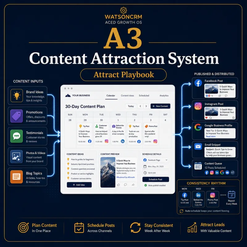 A3 - Content Attraction System