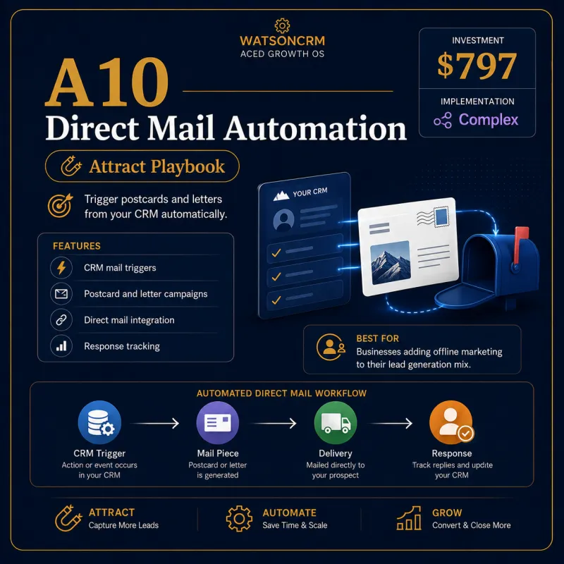 A10 - Direct Mail Automation