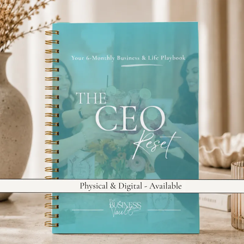 The CEO Reset - A Business & Life 6 Month Planning Playbook