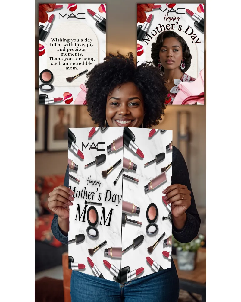 Mother's Day MAC Sephora - Jumbo Card 