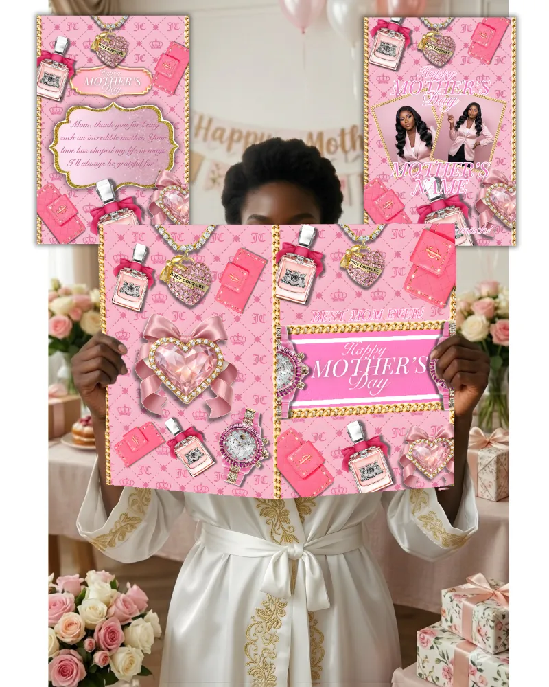 Mother's Day Juicy Couture  - Jumbo Card