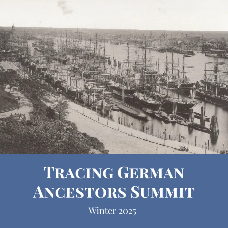 Tracing German Ancestors (Winter 2025)