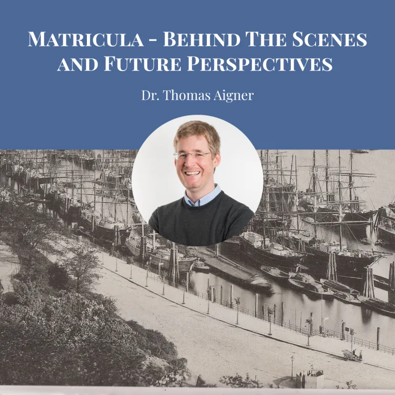 Matricula - Behind The Scenes and Future Perspectives - Dr. Thomas Aigner