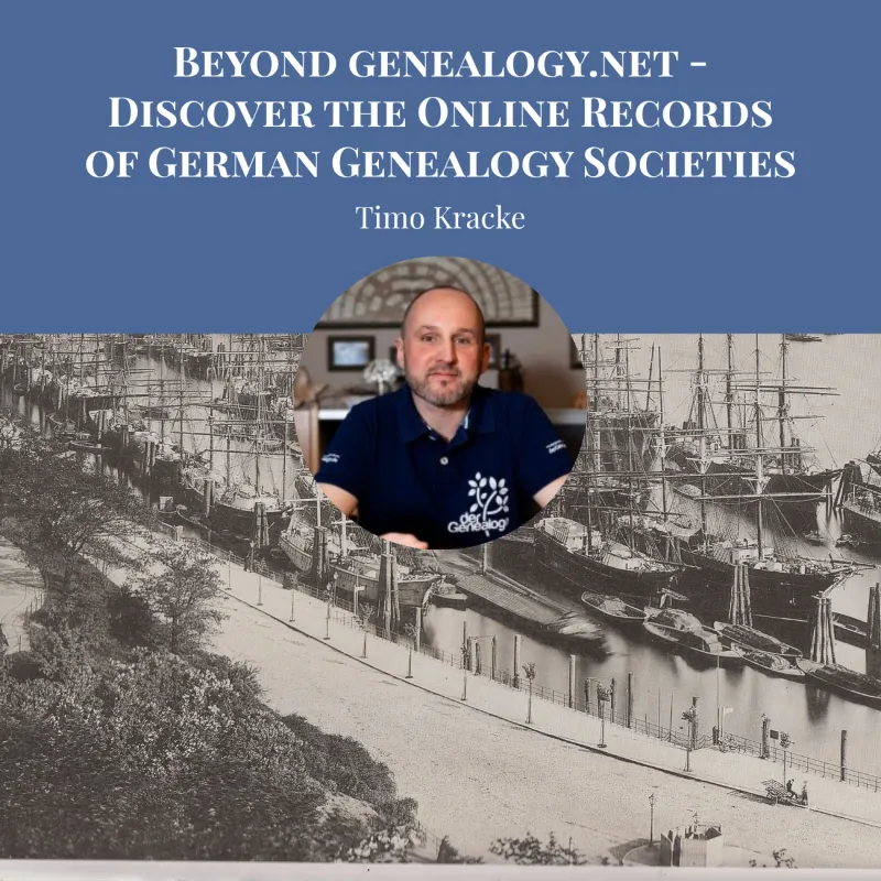 Beyond genealogy.net - Discover the Online Records of German Genealogy Societies by Timo Kracke