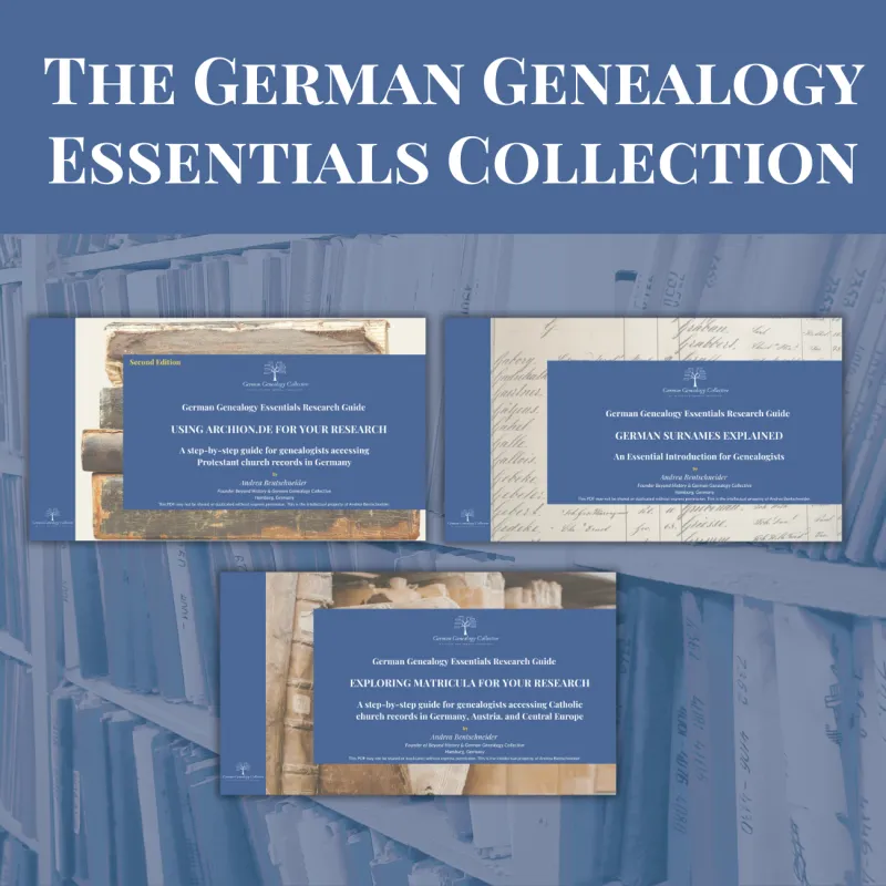The German Genealogy Essentials Collection