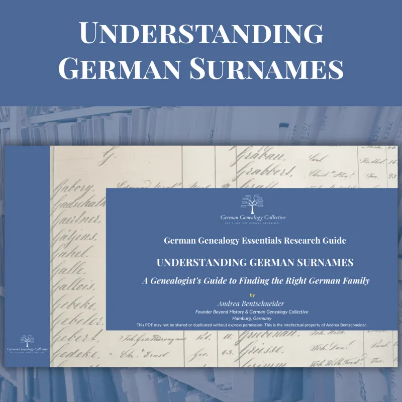 Understanding German Surnames