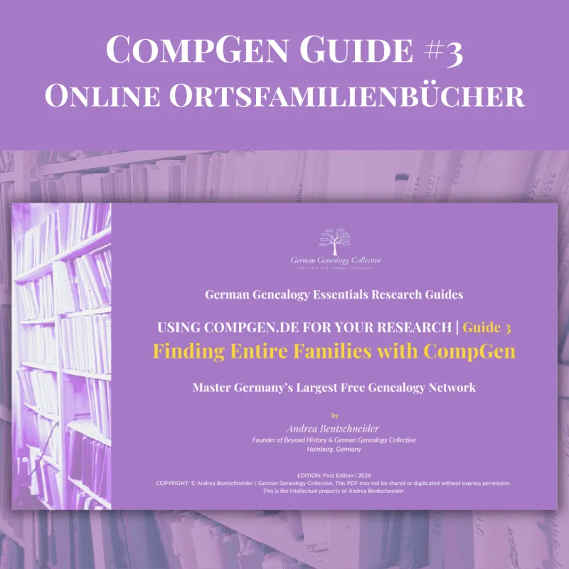 CompGen Guide #3: Online Ortsfamilienbücher