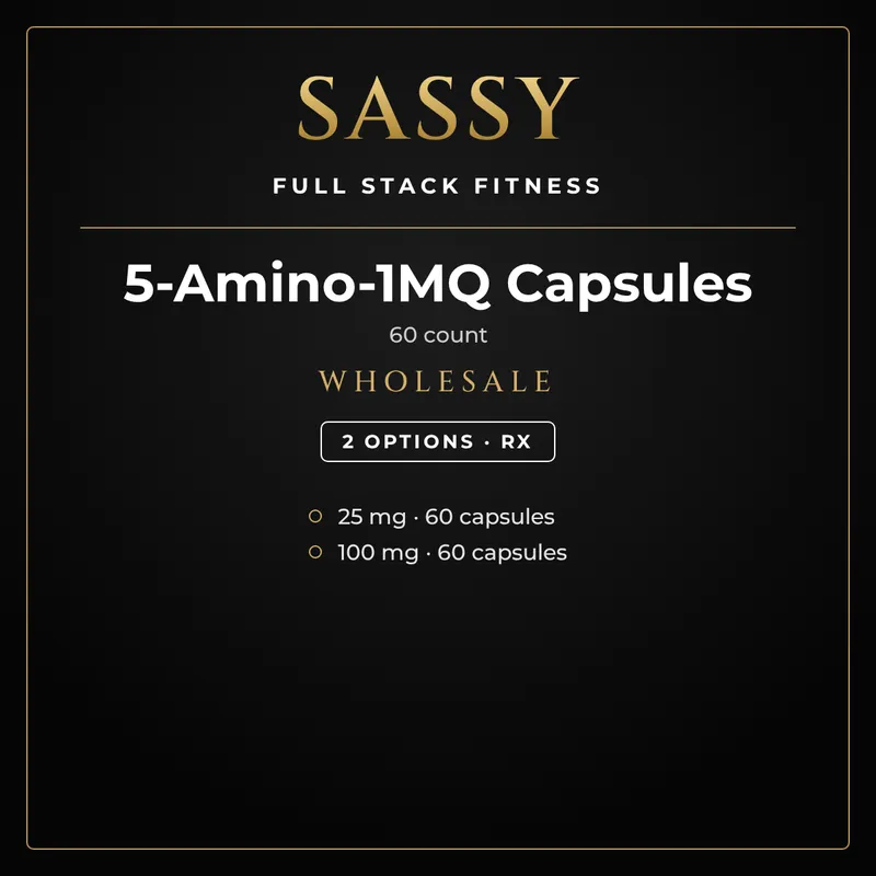 WHOLESALE – 5-Amino-1MQ Capsules (60 count)