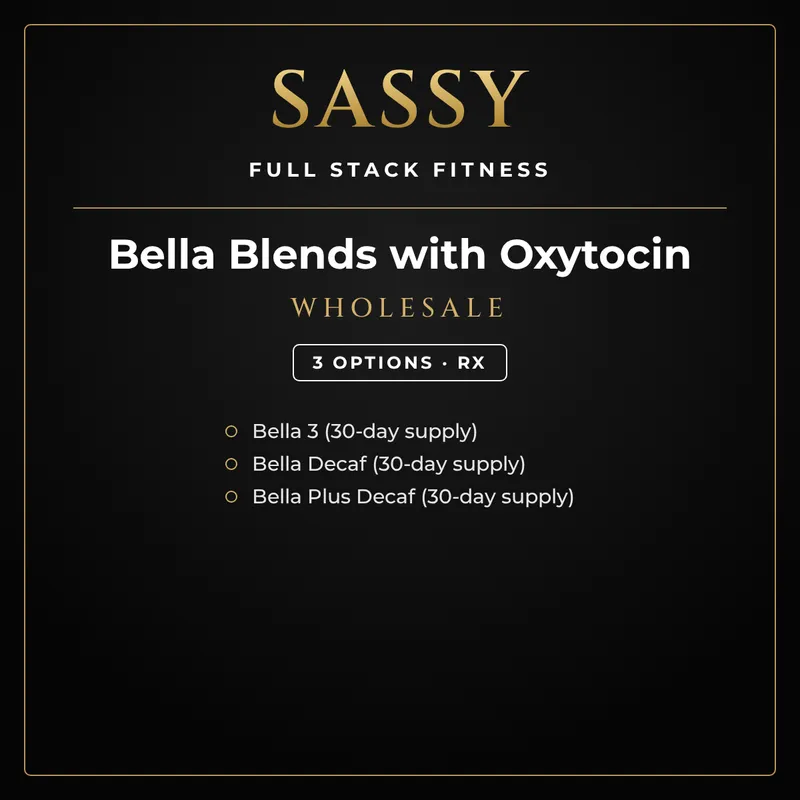 WHOLESALE – Bella Blends with Oxytocin