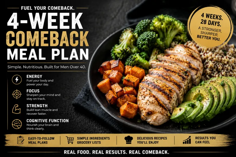 Built For the Comeback Meal Calendar 