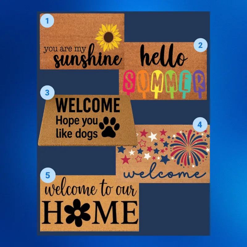 6/13 Summer Doormats @ 6 PM