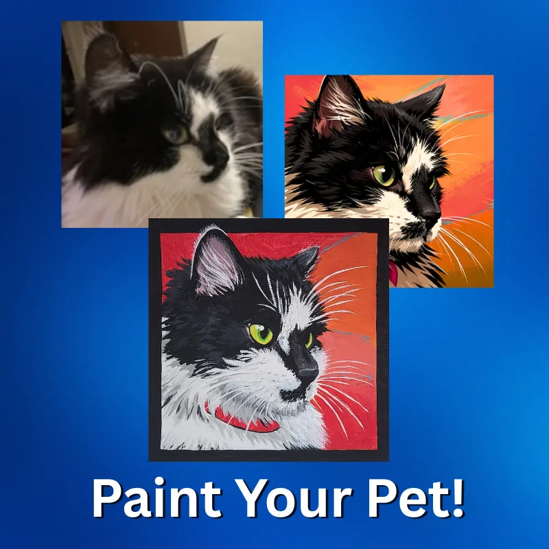 6/25 Paint Your Pet @ 6 PM
