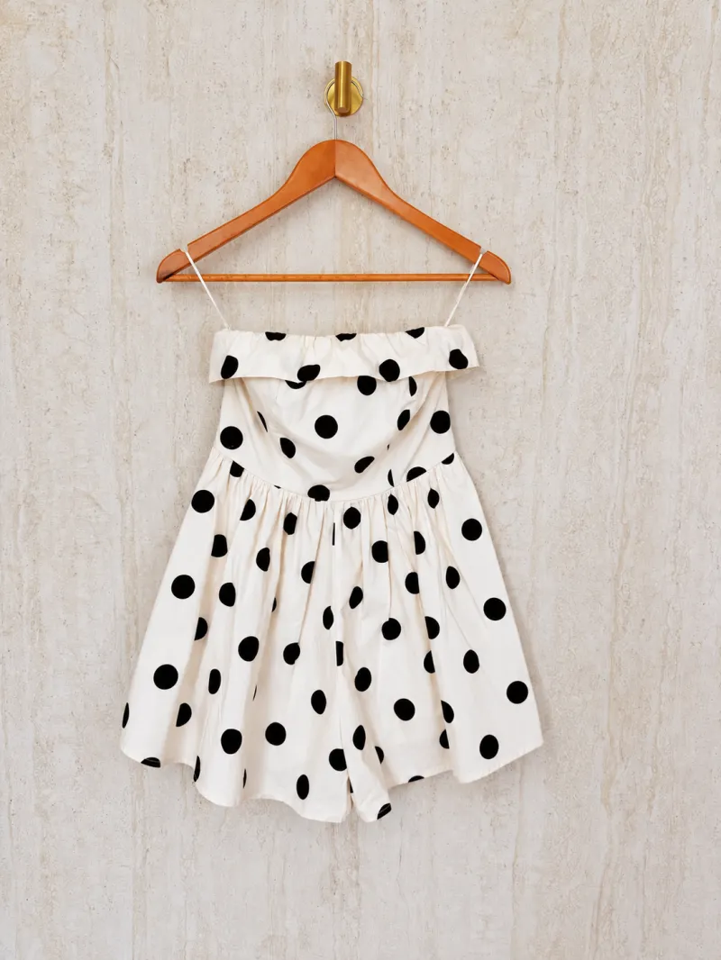 Luna Polka Dot Romper