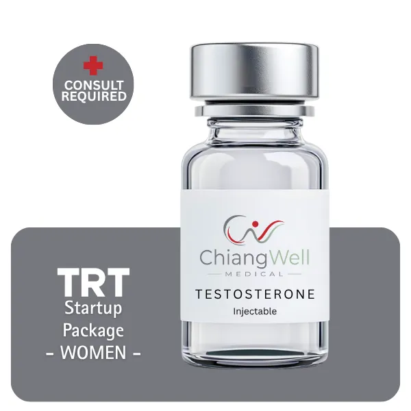 TRT Women's Startup Package (Consult, Labs, Cypionate 200mg/mL 10mL)