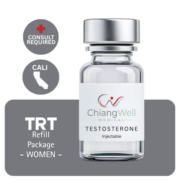 TRT CALI Women's Refill Package (Cypionate 200mg/mL 10mL)