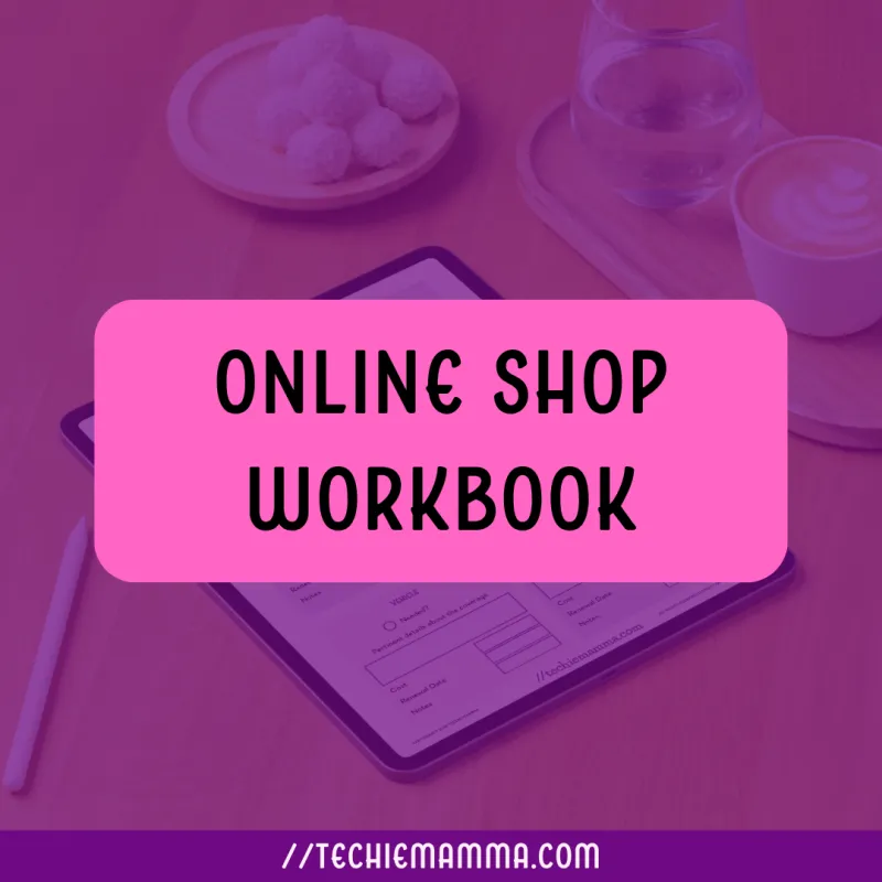 Online Shop Workbook