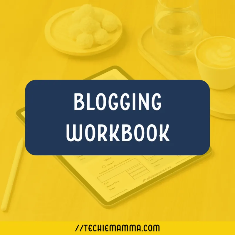 Blogging Workbook