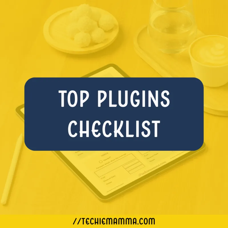 Top Plugins Checklist