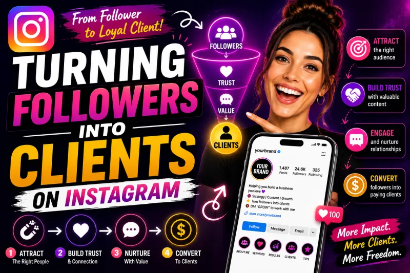 Turning Instagram Followers Into Clients