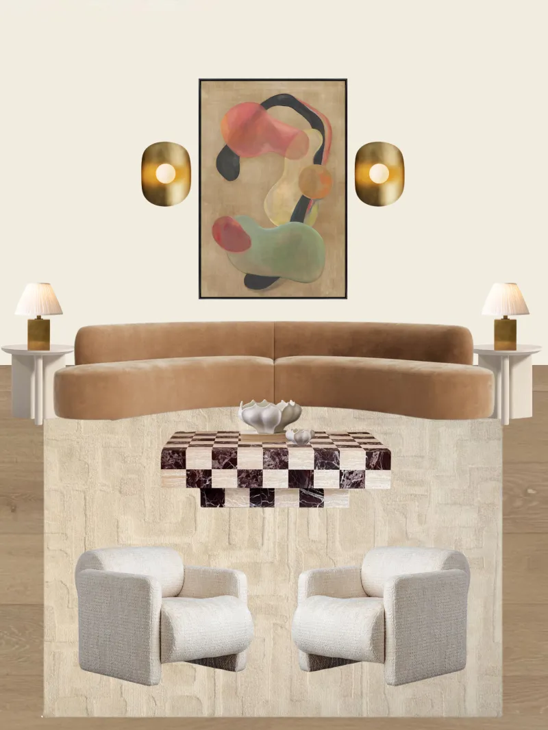 Modern Gallery Living Room
