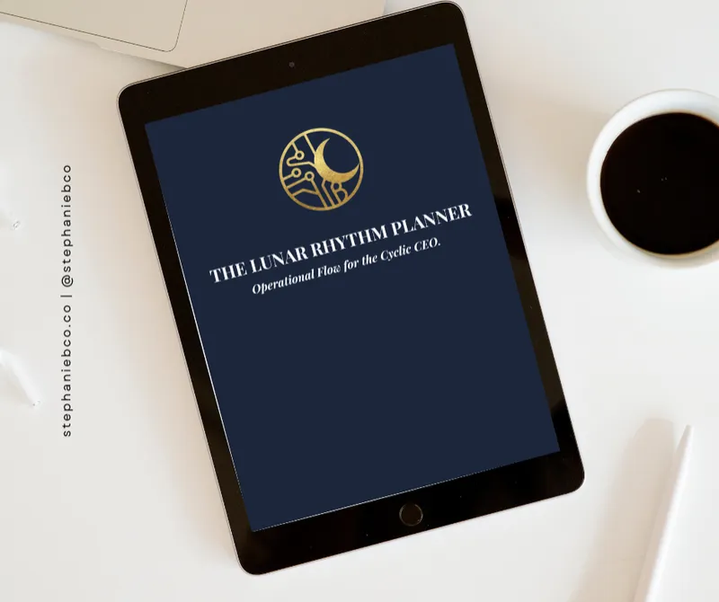 The Lunar Rhythm Daily Planner