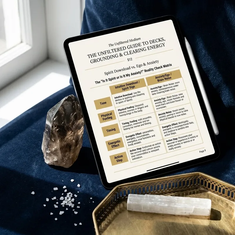 The Unfiltered Guide to Decks, Grounding & Clearing Energy
