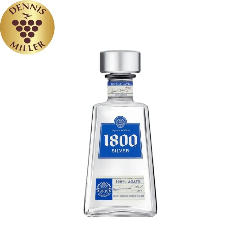 1800 Blanco Silver Tequila- Duty Free 1L