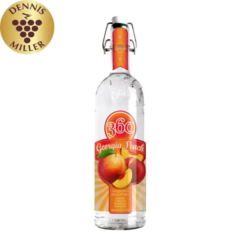 360 Georgia Peach Vodka 750ml