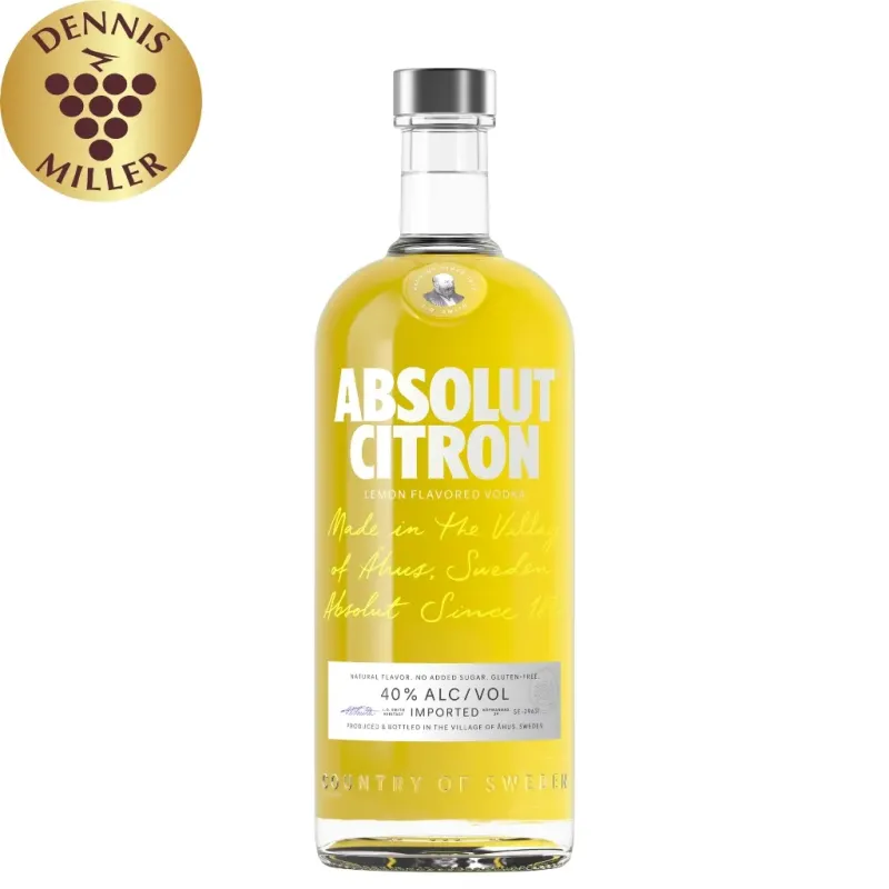 Absolut Citron Vodka 1L