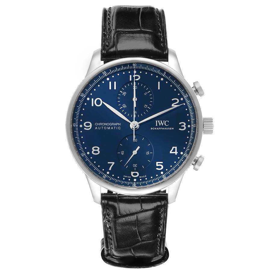 IWC Portugieser Chrono Blue Dial 150 Year