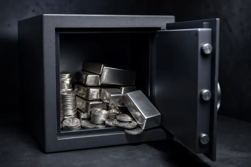 Lingotes de plata