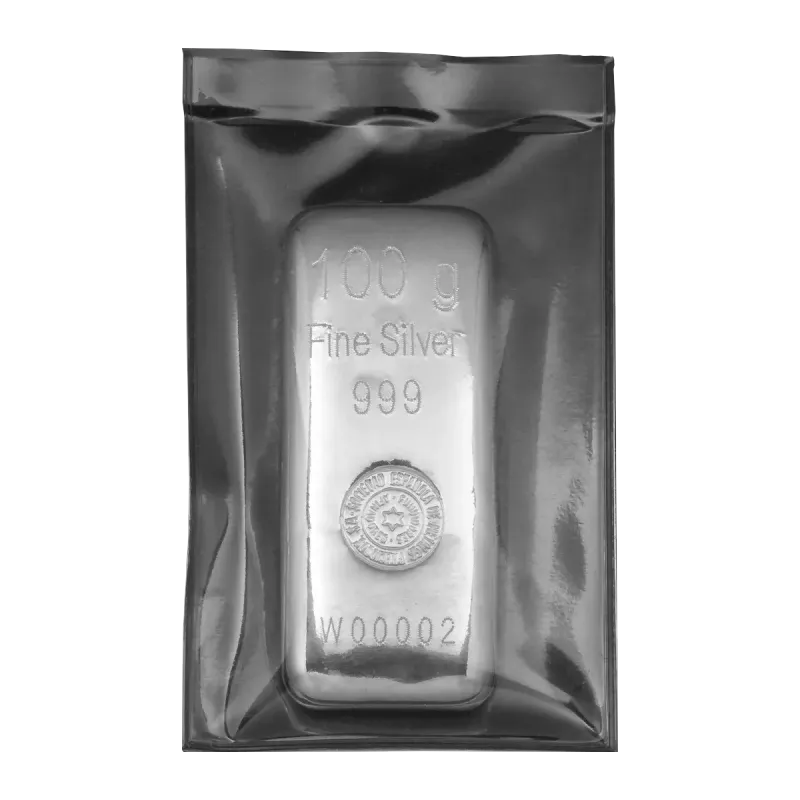 Lingote de plata SEMPSA 100 g | 999 | LBMA
