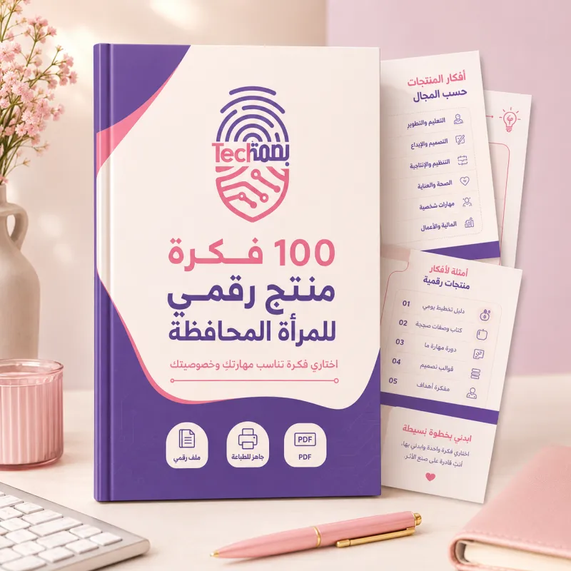 100 فكرة منتج رقمي للمرأة المحافظة