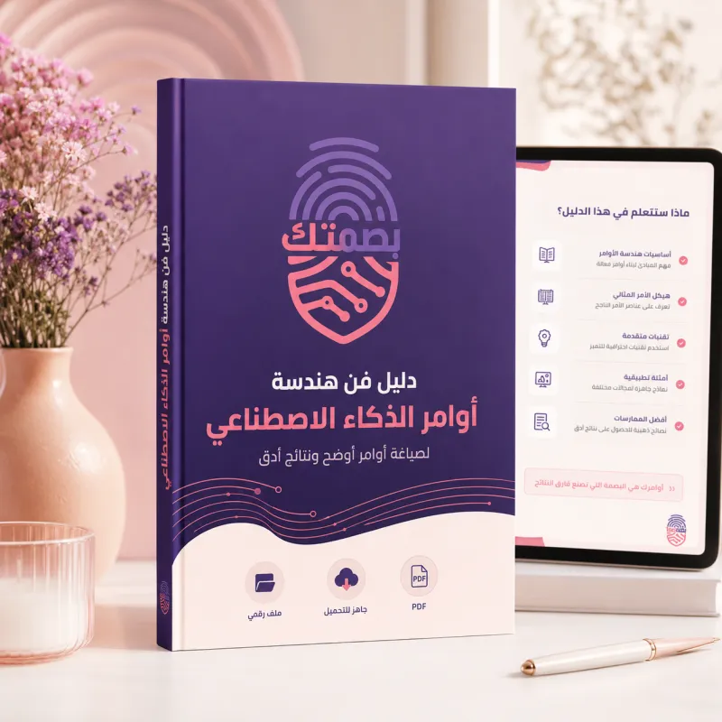 فن هندسة أوامر الذكاء الاصطناعي | نتائج أدق بأوامر أوضح