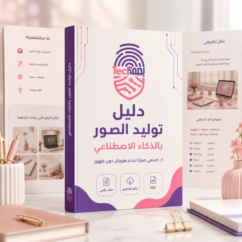 دليل توليد الصور بالذكاء الاصطناعي | صور تخدم هويتكِ دون ظهور