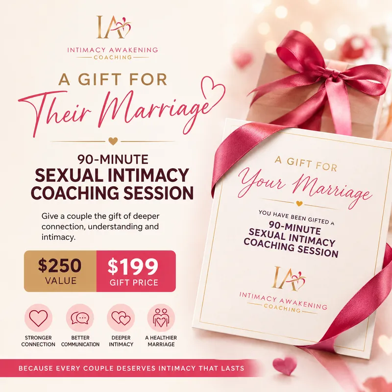 Sexual Intimacy Session Gift Certificate