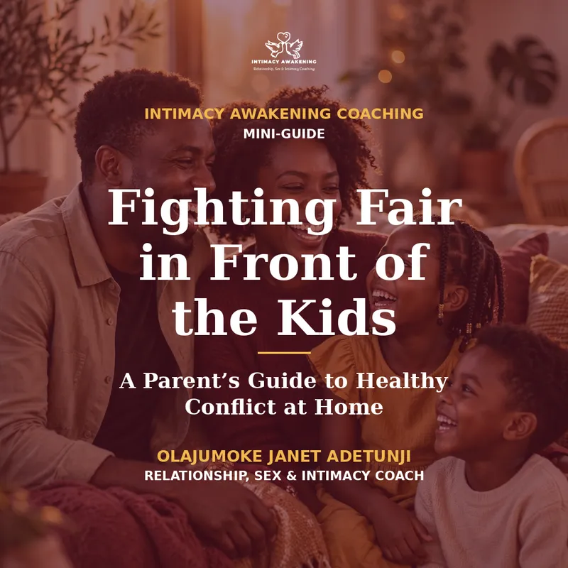 Fighting Fair in Front of the Kids