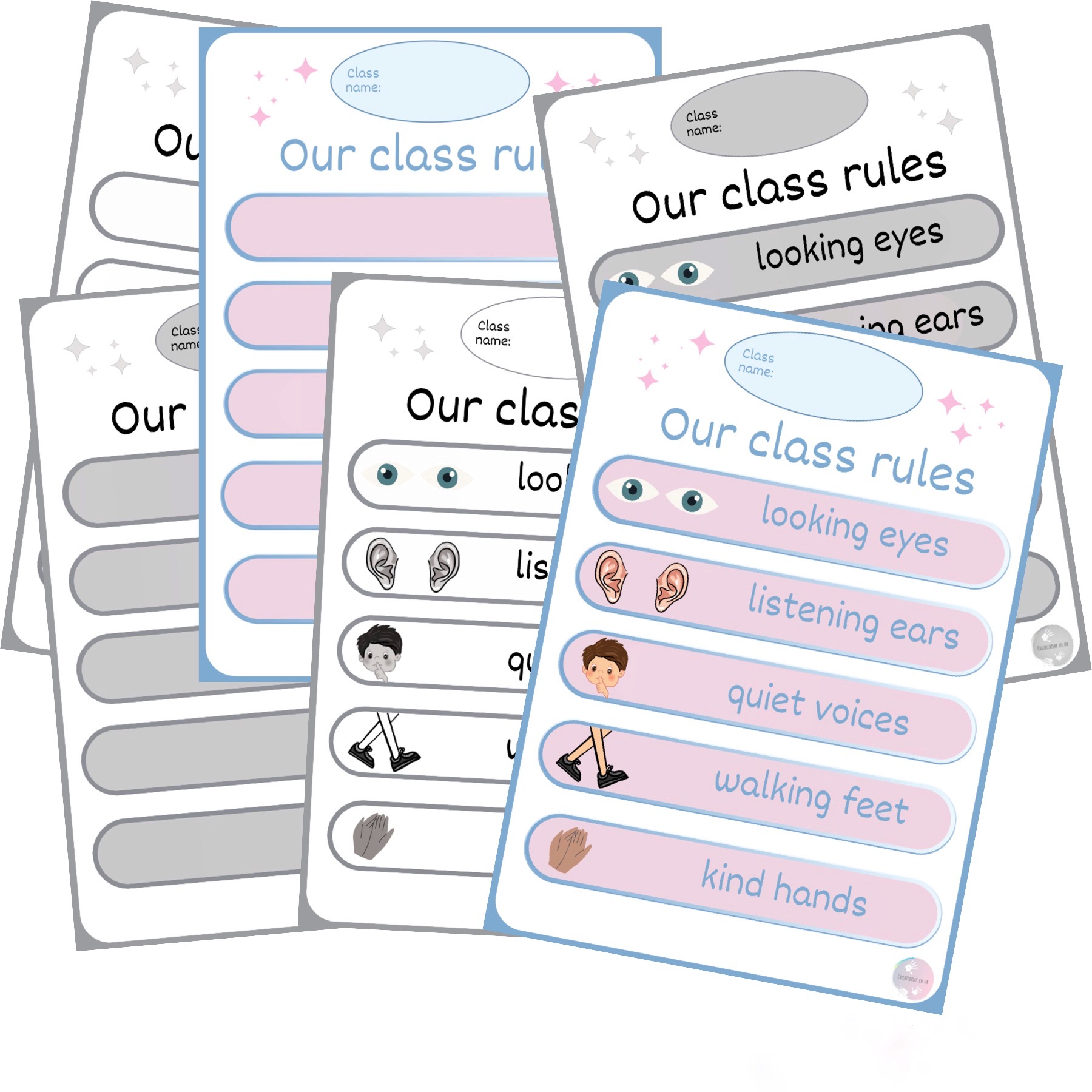 Classroom Rules Posters