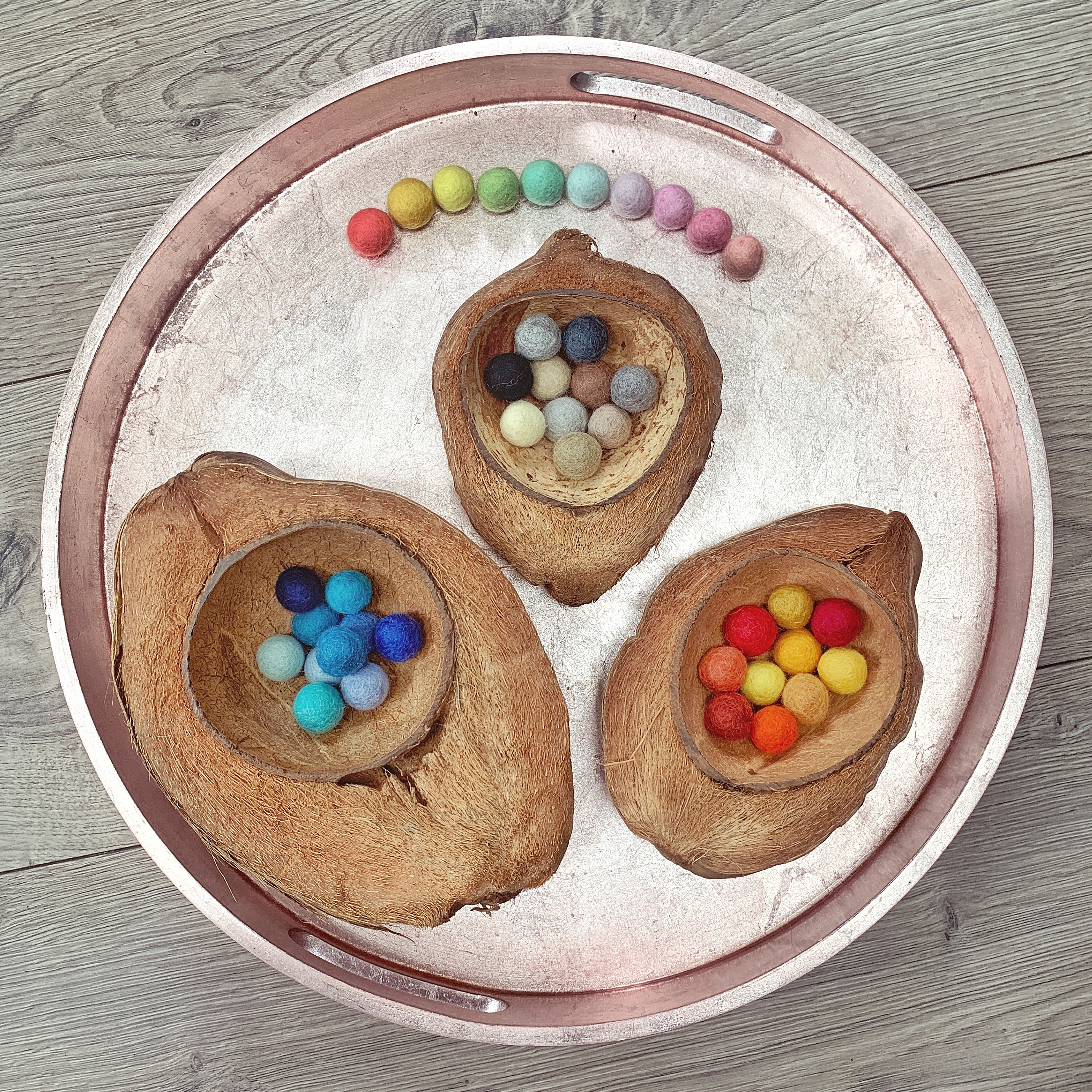 2cm felt balls