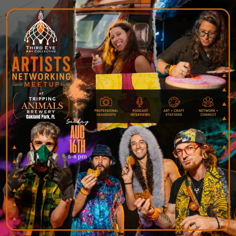 Artist Networking Event at Tripping Animals Brewery