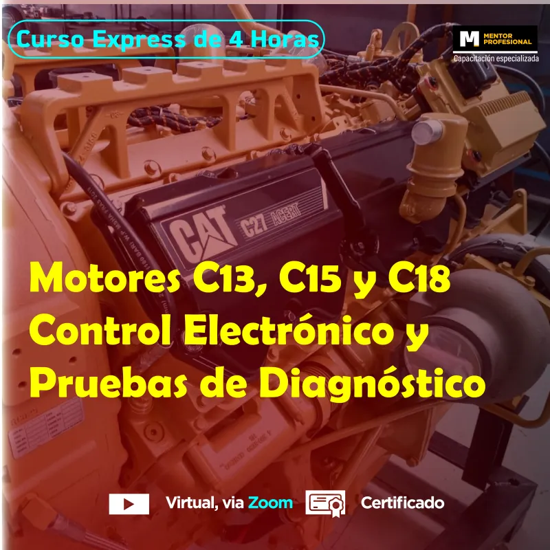 Motores C13 - C15 - C18, Control electrónico