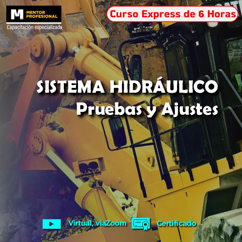 Pruebas y ajustes del sistema hidráulico