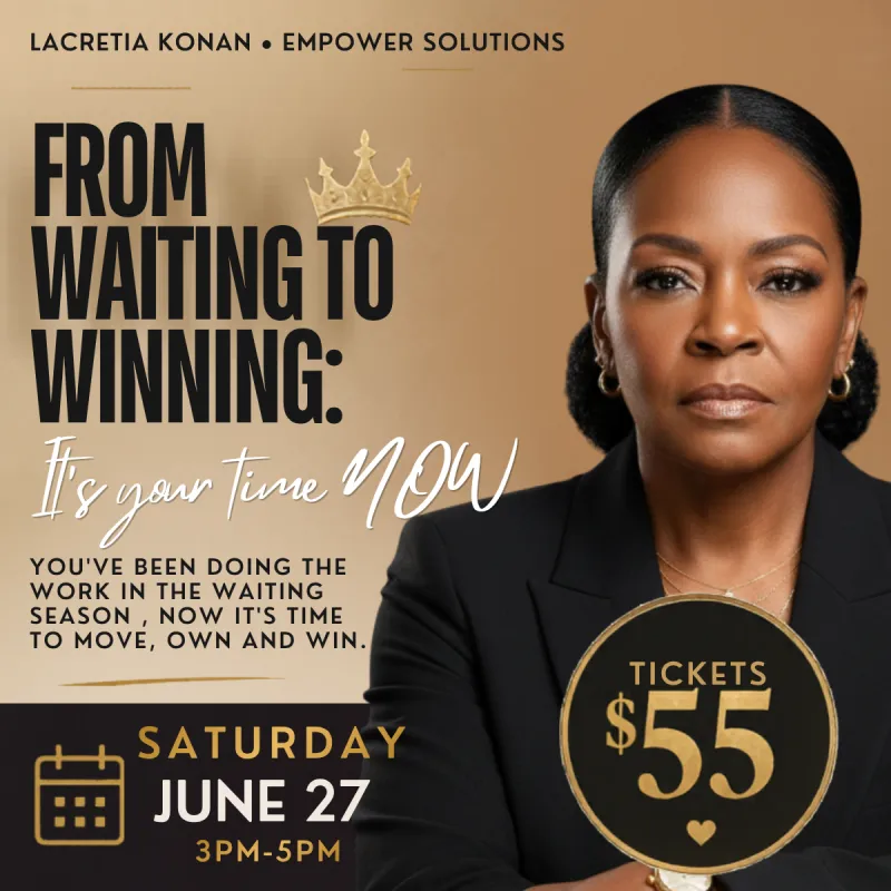 From Waiting to Winning - Live Event