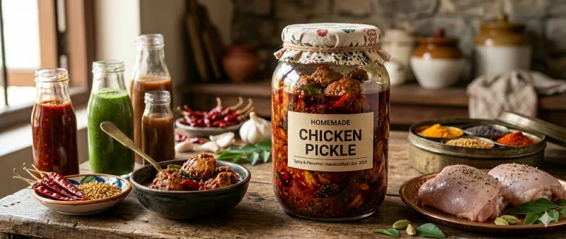 Chicken Pickle (With Bone)