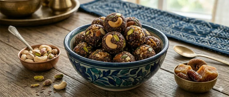 Ragi Dry Fruit Laddu