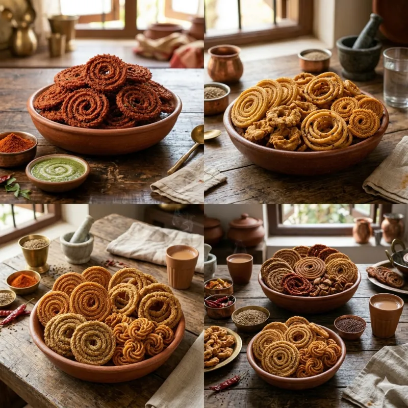 Chakralu (Snacks) List